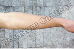 Forearm Man White Nude Slim